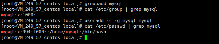 mysql5.7.18二进制包安装,my.default.cnf