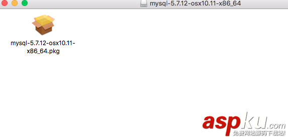 mysql5.7.12,mysql5.7,MacOS