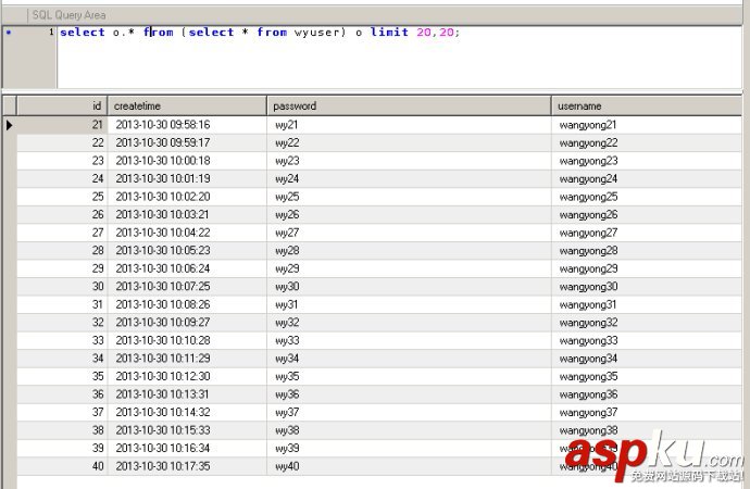 sqlserver,oracle,mysql,分页