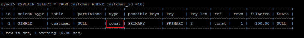 MySQL,EXPLAIN,SQL,执行计划