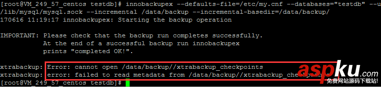 xtrabackup,mysql,备份还原