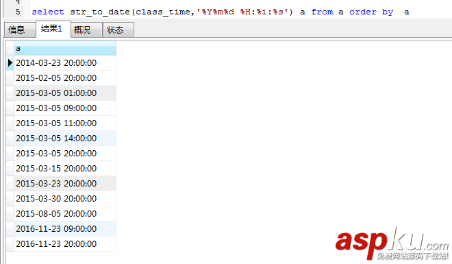 mysql,varchar,date