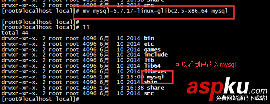 Linux,centos7,MySQL