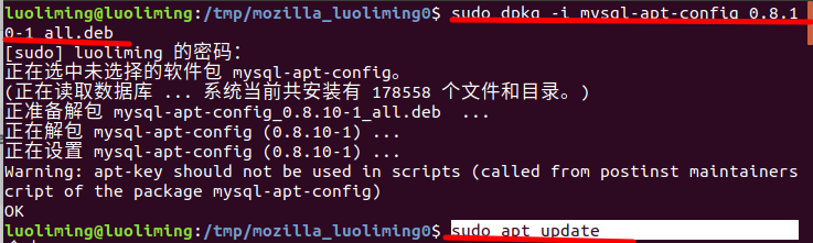 Ubuntu,安装,mysql