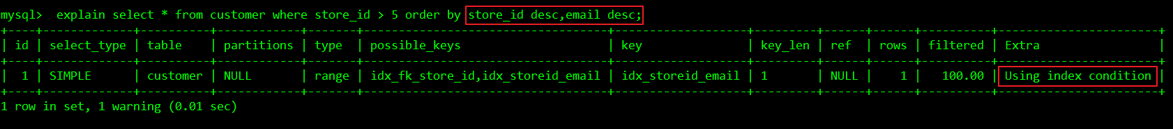 Mysql,优化,orderby,语句