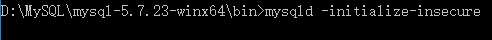win10,mysql5.7.23,winx64,安装配置