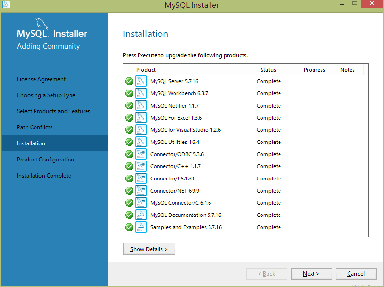 mysql,installer,community,安装