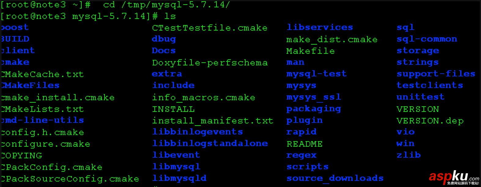 mysql5.7.14,mysql5.7,centos6.5