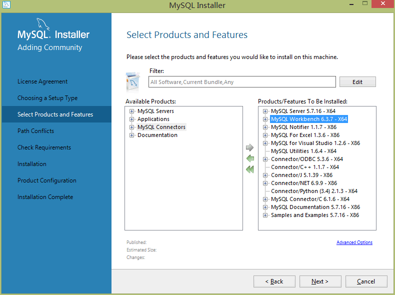 mysql,installer,community,安装