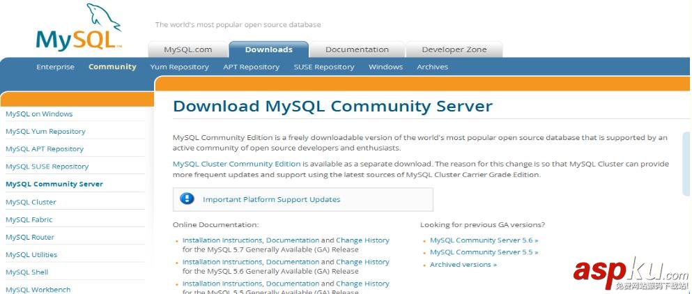 mysql5.7.15,mysql5.7