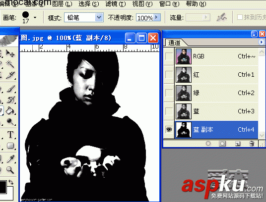 Photoshop,通道抠图,教程