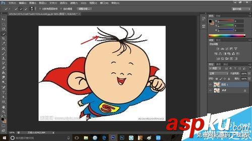 Photoshop,磁性套索,抠图