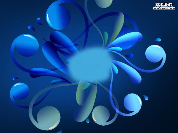 create an abstract glowing background in adobe photoshop cs4