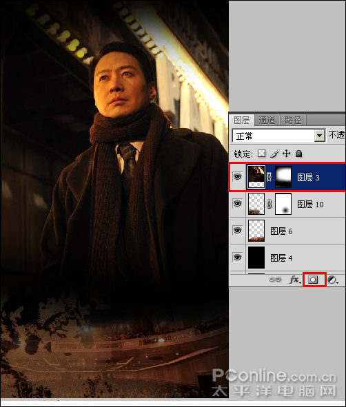 photoshop cs4做大片《梅兰芳》电影海报