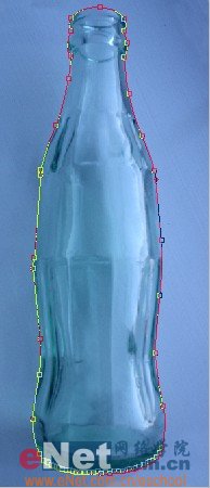 ps抠图实例教程:用通道抠取透明玻璃瓶_webjx.com