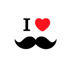 moustache logo