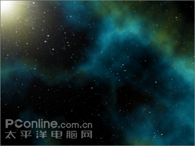 photoshop基础教程:星空幻想