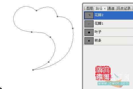 photoshop鼠绘实例：手绘牡丹花的方法