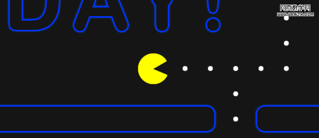 pacman greetings card