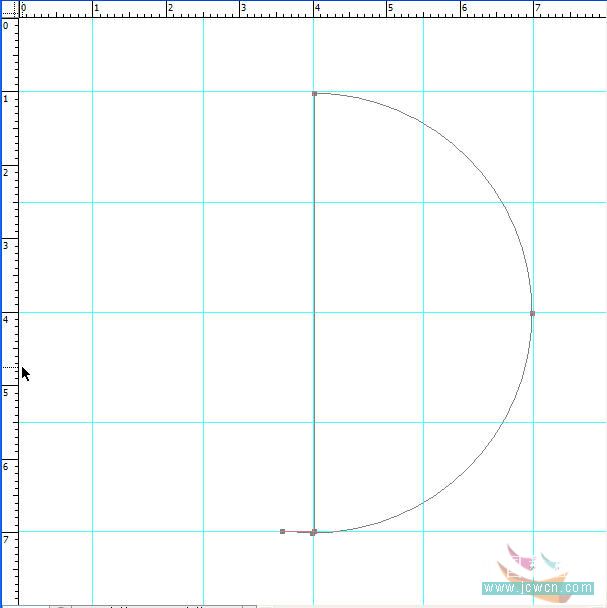 photoshop入门:简直制作太极图_webjx.com