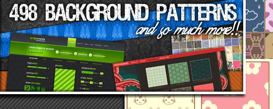 498 photoshop background patterns, and so much more - screen shot.