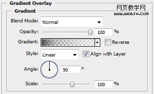 sides gradient settings