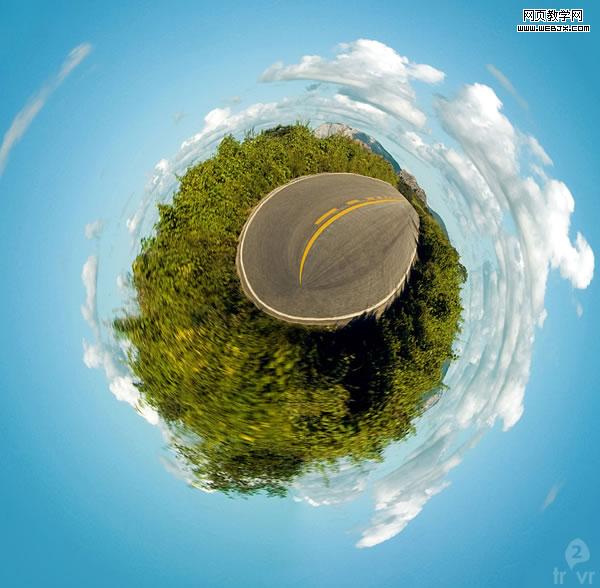 image selected for reader tutorial: making little planets