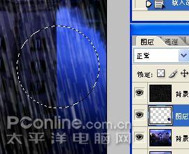 photoshop打造城堡雨夜特效_网页设计webjx.com网络整理