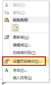 Word2010如何从指定页设置页码