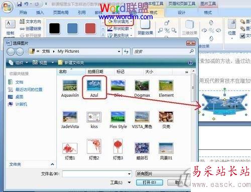 Word2007中如何插入带样式的页码