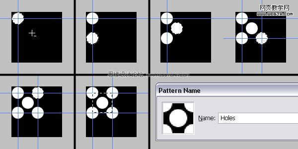 ps文字教程实例:金属腐蚀文字特效_网页设计