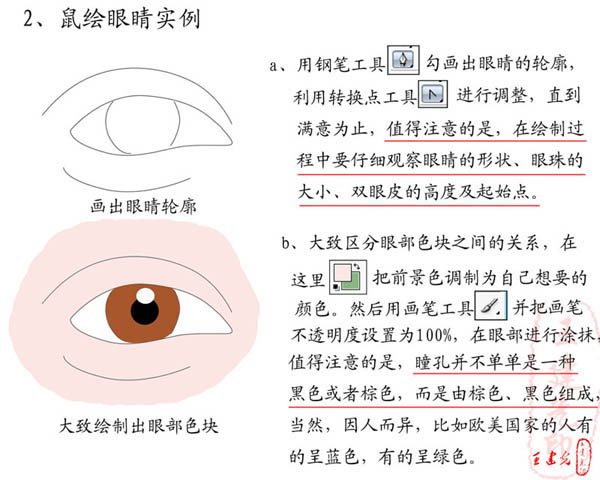 photoshop教程:详解眼睛的鼠绘过程_webjx.com