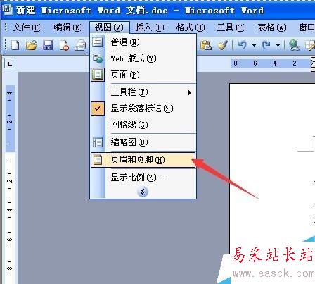 word2003页眉横线怎么去掉？