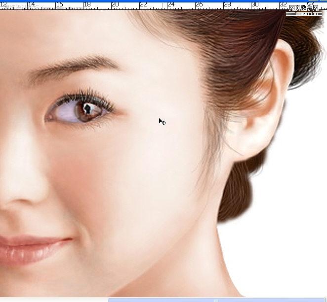 photoshop鼠绘教程:气质美女_webjx.com
