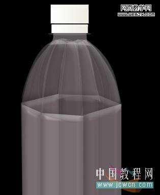 photoshop鼠绘教程：绘制康师傅茉莉清茶图解_中国教程网