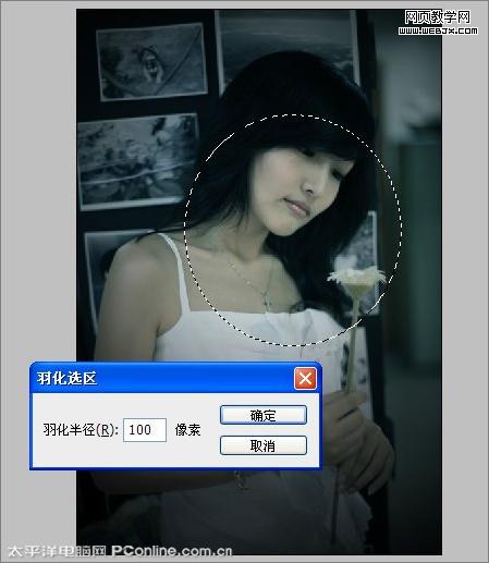 photoshop把图片调成冷艳忧郁色调-www.webjx.com