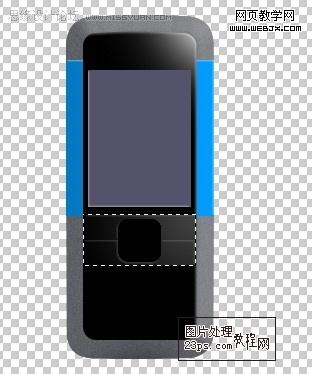 photoshop鼠绘教程:逼真的诺基亚5310手机_网页设计