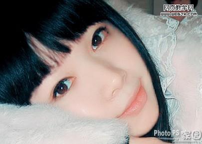 ps调色教程:卡通仿手绘美女-www.webjx.com