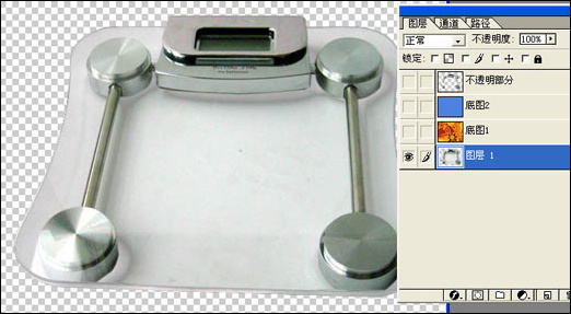 photoshop透明玻璃的抠图四则方法