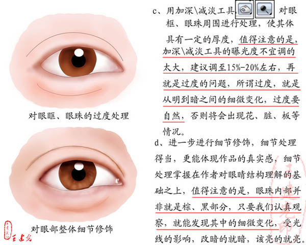 photoshop教程:详解眼睛的鼠绘过程_webjx.com