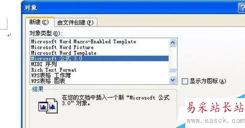 word2003和2007公式编辑器在哪的解决方法