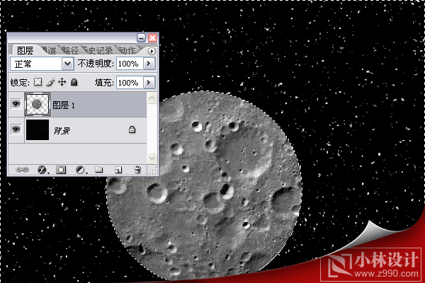 photoshop实例:绘制漂亮宇宙星球_webjx.com