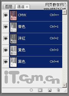 photohsop调出复古效果的饱和色调