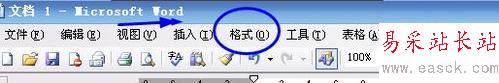 在Word2003中添加水印的方法