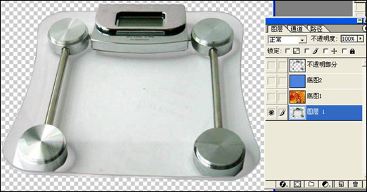 photoshop透明玻璃的抠图四则方法