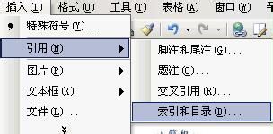 word插入索引和目录“错误!未找到图形项目表”