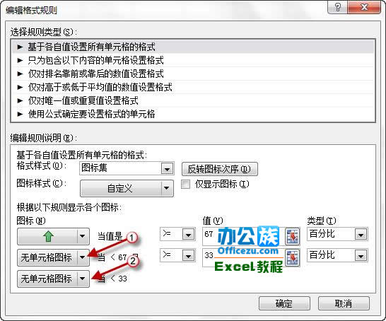 Excel2010中的条件格式运用方法