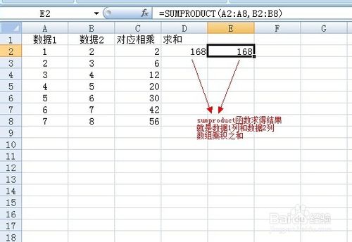 sumproduct函数的使用方法及实例