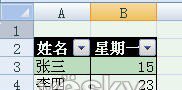 体验Excel2007自动添加表格字段标题功能_天极软件