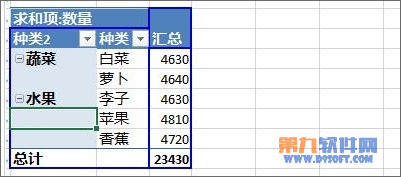 Excel教程 怎样设置数据透视表字段分组方法